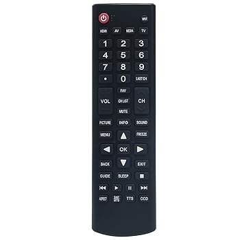 【中古】交換用リモコン ONN 4K Ultra HD UHD LED TV ONC50UB18C05用