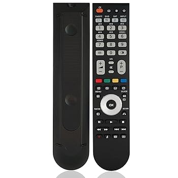 【中古】交換用リモコン 日立 076K0UV011 LE29H306 LE29H307 LE29H316 LE32H217 LE32H316 LE32S406 LE32S407 プラズマ HDTV TV用