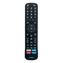 【中古】Allimity EN2BK27S 交換用リモコン Tikilive Netflix YouTubeショートカットキー付きシャープテレビ用