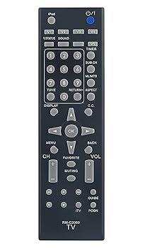 For Audios - 【中古】RM-C2060 RM-C2060-1C 交換用リモコン JVC TV LT-42P510 LT-46PM51 LT-46P510 LT-32P510 LT-42PM51 LCT2614-001B-A 0610TMH-MW-ST LCDテレビ用