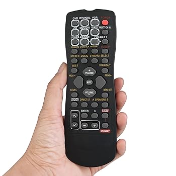 【中古】【未使用】Kassionel 交換用リモコン ヤマハ RAV300 YHT-100 RAV120 RX-V2095 RX-V995 RX-V992 RAV150 RV1103 RX-V793 RAV110 AV A/Vレシーバー用