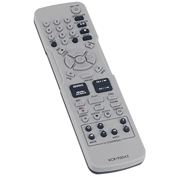 【中古】RCR192DA2 交換用リモコン RCA DVDレコーダー DRC8030N DRC8030用