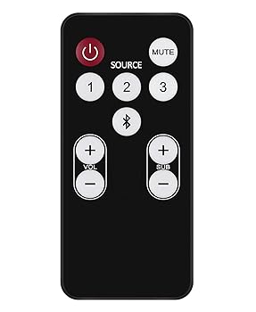 樂天商城 - 【中古】【未使用】AULCMEET 交換用リモコン Polk Audio サラウンドサウンドバー RE1305-2 RE1305-1 5000 3000 6500BT 6500 6000 4000 ワンステップ IHT3000 RE1503