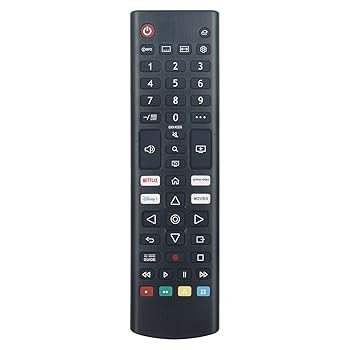 【中古】PERFASCIN AKB76037603 交換用リモコン Netflixプライムビデオムービーボタン付き LGスマート..