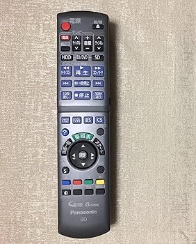 【中古】Panasonic ブルーレイディスクレコーダー用リモコン N2QAYB000346