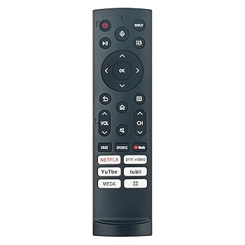 【中古】【未使用】ERF3C90H 交換用 WINFLIKE 音声リモコン Hisense LEDスマートテレビ ERF3C90H用