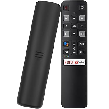 楽天AJIMURA-SHOP【中古】RC802V ユニバーサルリモコン すべてのTCLスマートテレビ用 TVリモコン すべてのTCL Android TV用 （音声機能なし）