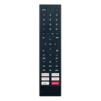 樂天商城 - 【中古】【未使用】AULCMEET ERF3AA80 交換用音声リモコン Hisense Smart TV 32A45FH 32A4H 40A4H 40A45H 43A4H 32A45HF A45HH