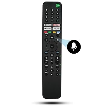 【中古】【未使用】Voice RMF-TX520P 交換用リモコン Sony Bravia LCD TV KD-43X80J KD-50X80J KD-55X80J KD-55X85J KD-65X80J KD-65X85J KD-75X85J XR-55A80J XR-5