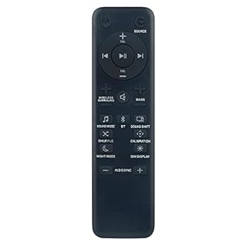 【中古】【未使用】交換用リモコン JBL BAR 2.1/3.1/5.1 サウンドバースピーカーシステム JBLBAR51IMBLKBR JBLBAR51C JBLBAR21BLKAM JBLBAR31BLKAM JBLBAR51IMBLKAS