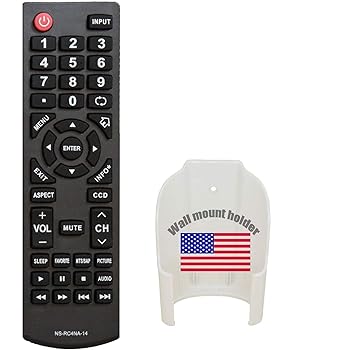【中古】【未使用】交換用リモコン Insignia TVリモコン Ns-rc4na-14 Rc4na14 Ns-28ed200na14 Ns-50d400na14 Ns-19ed200na14 55e4400a14 Ns-58e4400a14用 Ns-24e 40