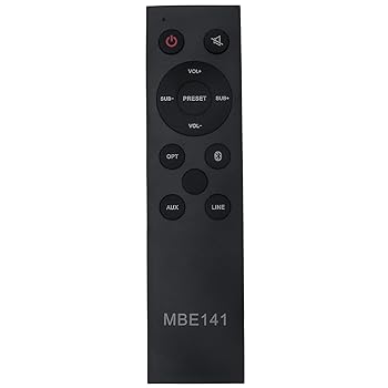 【中古】交換用リモコン エレメント 2.0 サウンドバー ESB204 / 2.1 サウンドバーシステム ESB205用