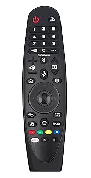 For Visual Equipments - 【中古】AN-MR19BA 交換用音声リモコン LG Smart TV 2019年モデル 49UM6900PUA 55UM6900PUA 60UM7100DUA 70UM7170DUA 55UM7200PUA 43UM7100PUA 60UM7200P