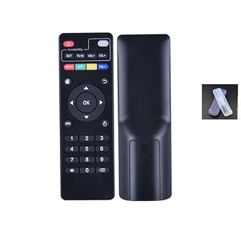 【中古】【未使用】リモコン - Androidテレビボックスコントローラー t95 hk1box mx10pro m8s tx3 tx6s x96q x98plus x96 max h96max x88pro10用