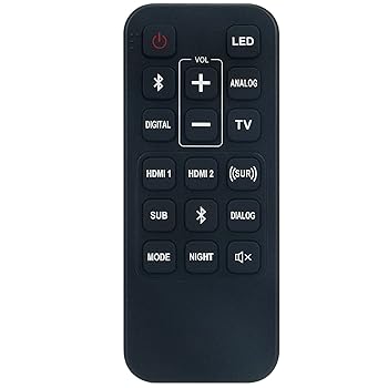 【中古】交換用リモコン コマンダー Klipsch Cinema 700 Cinema 800 Cinema 1200 Dolby Atmosサウンドバー用