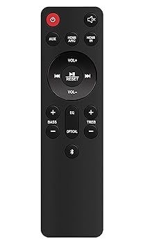 【中古】【未使用】交換用リモコン Onn Soundbar Subwoofer 100008866 100015717 100027812 100023515 ..