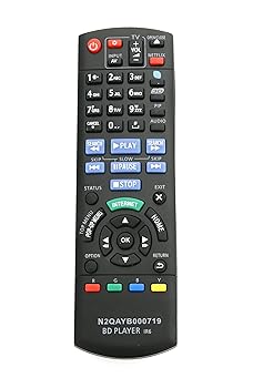 【中古】Vinabty新しいn2qayb000719交換リモートフィットfor Panasonic dmp-bdt220 dmp-bdt220cp 3d Blu - rayディスクプレーヤー