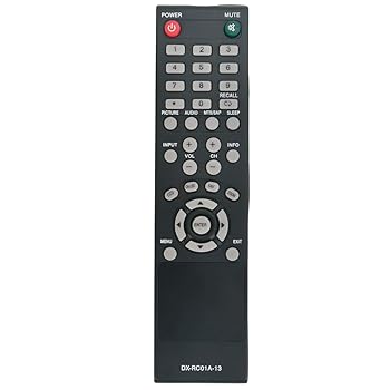 【中古】【未使用】DX-RC01A-13 交換用リモコン Dynex LCD TV DX-32L200NA14 DX32L200NA14用 【中古】【未使用】DX-RC01A-13 交換用リモコン Dynex LCD TV DX-32L200NA14 DX32L200NA14用