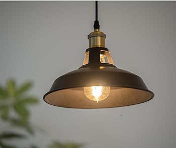 【中古】【サインキングダム】ペンダントライト 吊り下げ灯 引掛シーリング用 E26口金 LED 対応 照明器具 直径27CM アンティーク レトロ 吊り下げ インテ