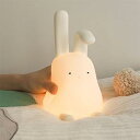 【中古】【未使用】fromseed ナイトライト うさぎ テーブルランプ 授乳ライト タイマー 充電式 スマホスタンド 調光機能 ポータブル