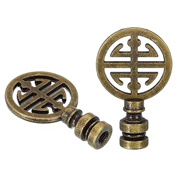 【中古】【未使用】PATIKIL 1/4-27ランプフィニアルキャップ ランプハープランプシェードトップ用 2個パック キャップナット ソリッドメタルスクリューキャップノブ 【中古】【未使用】PATIKIL 1/4-27ランプフィニアルキャップ ランプハープランプシェードトップ用 2個パック キャップナット ソリッドメタルスクリューキャップノブ