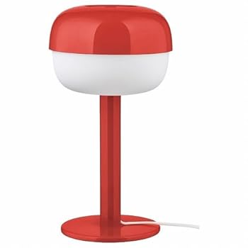 【中古】IKEA イケア テーブルランプ レッド 36cm m10585614 BLASVERK ブロースヴェルク