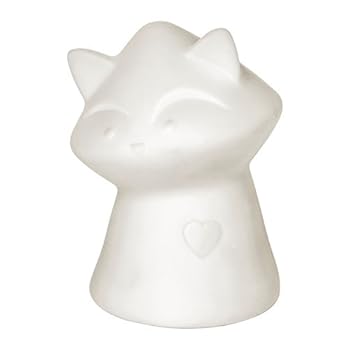 【中古】イケア IKEA LEDナイトライト ホワイト 白 アライグマ x20342682 LURIGA