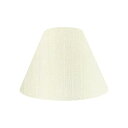 【中古】【未使用】lamp-shade 【A-33151】アーム式シェード ランプシェード交換用 電気スタンドの傘 照明 シャンタン クリーム 直径33cm