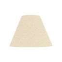 【中古】【未使用】lamp-shade アーム式 ランプシェード 直径36cm 下部360mm 綿布 薄ベージュ A-36165