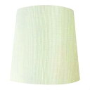 【中古】【未使用】ランプ・シェード(lamp-shade) ホルダー式 交換用ランプシェード 直径30cm シャンタン クリーム H-30253