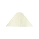 【中古】【未使用】ランプ・シェード(lamp-shade) ホルダー式 交換用ランプシェード 直径40cm シャンタン クリーム H-40102