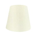 【中古】【未使用】ランプ・シェード(lamp-shade) キャッチ式 交換用ランプシェード シャンタン クリーム 直径30cm K-30202 シャンタンクリーム