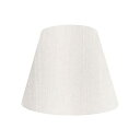 【中古】【未使用】ランプ・シェード(lamp-shade) キャッチ式 交換用ランプシェード シャンタン ホワイト 直径28cm K-28170