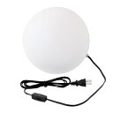 【中古】【未使用】ぼん家具 インテリア照明 LED対応 間接照明 フロアランプ 丸型 ライト おしゃれ 〔20cm〕 ホワイト