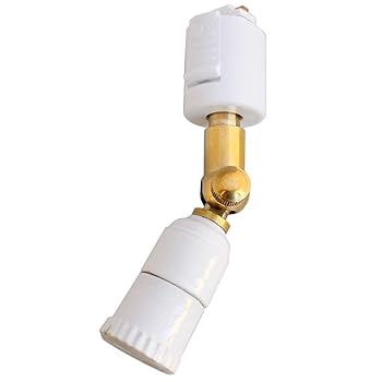 【中古】E17 セラミックソケット (ダクトレール用/ホワイト) スポットライト ライティングレール用 LED電球 ソケット 陶器