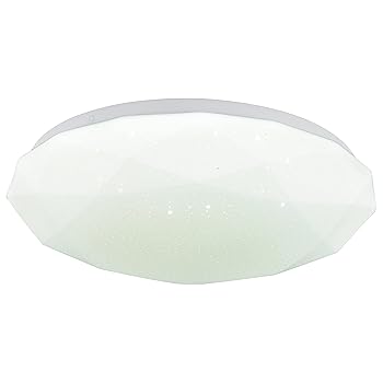 【中古】【未使用】オーム電機 シーリングライト LED 6畳 星空 おしゃれ キラキラ 北欧風 調光 11段階 リビング 寝室 子供部屋 リモコン付き 豆電球 常夜灯 昼光色