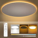 【中古】【未使用】Linke LED シーリングライト 8~10畳 45W 4500LM 天井照明 常夜灯 間接照明 φ38cm led 無段階調光調色 おしゃれ 薄型 明るい Ceiling Light シ