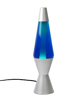 樂天商城 - 【中古】【未使用】bcl ラバライト シルバー×ブルー テーブルランプ