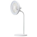 【中古】【未使用】ドウシシャ サーキュライト デスクファン デスクスタンド led 調光3段階 調色3段階 風量3段階 卓上 扇風機 fan