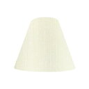 【中古】【未使用】lamp-shade 【A-30152】アーム式シェード ランプシェード交換用 電気スタンドの傘 照明 シャンタン クリーム 直径30cm