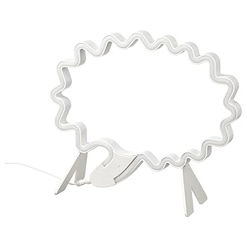 【中古】IKEA/イケア SNODJUP/スノーユープ：LEDデコレーション照明 ホワイト/マルチカラー（105.106.52）