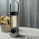 【中古】【未使用】Cerdeco LEDクロムメッキテーブルランプ スタンドライト スタイリッシュ 卓上照明 無段階調光 電球色2700K-3500K タッチパネル操作 おしゃれな北