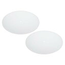 【中古】【未使用】PATIKIL ランプシェードディフューザー 直径19.5" 中心穴3/8" ラウンドディフューザー ドラムランプシェード用 2.7mm厚 2個入り 20" 開口部に適