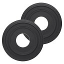 【中古】【未使用】PATIKIL シーリングメダリオン 2個 12" OD x 4" ID PU装飾てんじょうライトメダリオンシャンデリアメダリオン成形てんじょうライトカバープレー