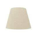 【中古】ランプ・シェード(lamp-shade) ホルダー式 交換用ランプシェード 直径40cm 綿布 キナリ H-40257