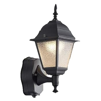 【中古】コイズミ LEDアウトドアライト 人感センサ付 防雨型 電球色 BU16701SB