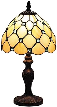 【中古】ステンドグラス テーブルランプ テーブルライト スタンドランプ スタンドライト アンティーク ..