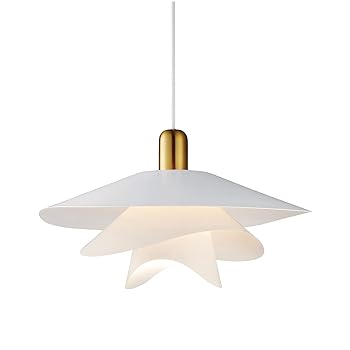 【中古】【未使用】インターフォルム ペンダントライト LT-4183 ヴィンカ 電球なし・別売 ホワイト ゴ..