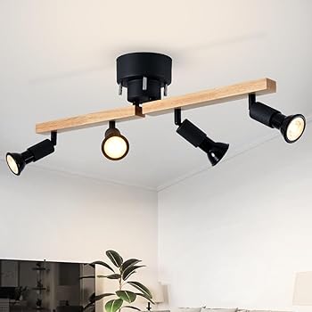 【中古】LVWIT シーリングライト 4灯 LEDスポットライト E26口金 LED電球付き 調光調色 消費電力6W（40W形相当） リモコン付き 遠隔操作 ビーム電球 木目調 シーリング 折りたたみ式 リビング照明 天井照明 角度調節可能 昼光色 昼白色 電球色 常夜灯（電池別売）【メーカー名】【メーカー型番】【ブランド名】LVWIT ペンダントライト, ホームストア 【商品説明】LVWIT シーリングライト 4灯 LEDスポットライト E26口金 LED電球付き 調光調色 消費電力6W（40W形相当） リモコン付き 遠隔操作 ビーム電球 木目調 シーリング 折りたたみ式 リビング照明 天井照明 角度調節可能 昼光色 昼白色 電球色 常夜灯（電池別売）当店では初期不良に限り、商品到着から7日間は返品を 受付けております。お問い合わせ・メールにて不具合詳細をご連絡ください。他モールとの併売品の為、完売の際はキャンセルご連絡させて頂きます。中古品の商品タイトルに「限定」「初回」「保証」「DLコード」などの表記がありましても、特典・付属品・帯・保証等は付いておりません。電子辞書、コンパクトオーディオプレーヤー等のイヤホンは写真にありましても衛生上、基本お付けしておりません。※未使用品は除く品名に【import】【輸入】【北米】【海外】等の国内商品でないと把握できる表記商品について国内のDVDプレイヤー、ゲーム機で稼働しない場合がございます。予めご了承の上、購入ください。掲載と付属品が異なる場合は確認のご連絡をさせて頂きます。ご注文からお届けまで1、ご注文⇒ご注文は24時間受け付けております。2、注文確認⇒ご注文後、当店から注文確認メールを送信します。3、お届けまで3〜10営業日程度とお考えください。4、入金確認⇒前払い決済をご選択の場合、ご入金確認後、配送手配を致します。5、出荷⇒配送準備が整い次第、出荷致します。配送業者、追跡番号等の詳細をメール送信致します。6、到着⇒出荷後、1〜3日後に商品が到着します。　※離島、北海道、九州、沖縄は遅れる場合がございます。予めご了承下さい。お電話でのお問合せは少人数で運営の為受け付けておりませんので、お問い合わせ・メールにてお願い致します。営業時間　月〜金　11:00〜17:00★お客様都合によるご注文後のキャンセル・返品はお受けしておりませんのでご了承ください。0