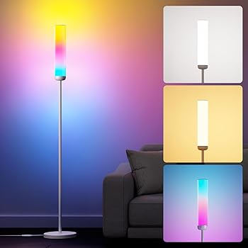 【中古】【未使用】Lepro AI フロアライト O1 スタンドライト 間接照明 おしゃれ フロアランプ スマート【2,300lm/超明るい/電球色・昼白色・昼光色・虹色・1,600万(2.0)